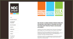 Desktop Screenshot of ndcpolipak.com